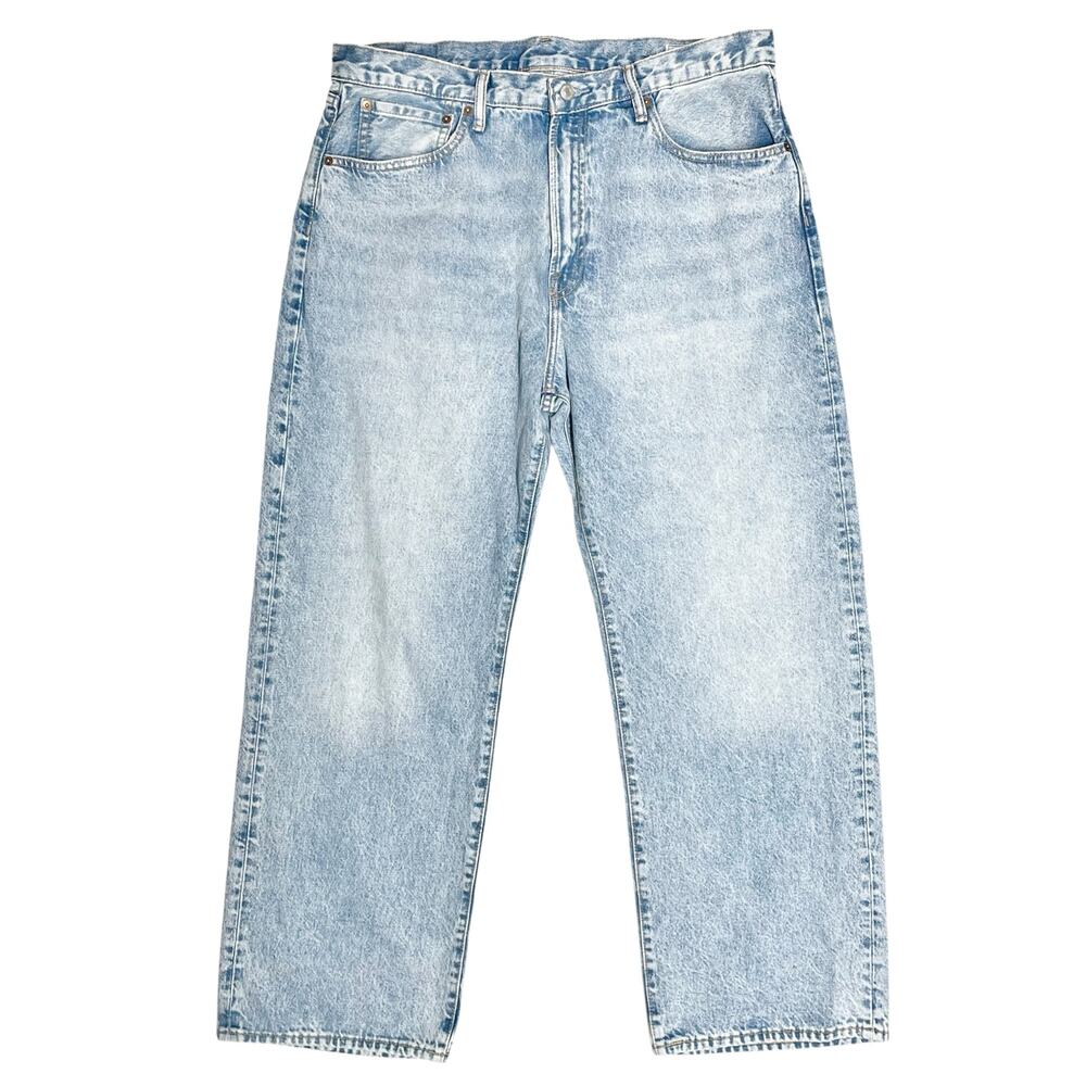GAP NWT '90s Loose Light Wash 100% Cotton Jeans Size 34x30 Spring '26 Collection